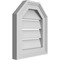 Ekena Millwork Octagonal Top Surface Mount PVC Gable Vent w/ 2"W x 1-1/2"P Brickmould Frame, 12"W x 14"H GVPOT12X1402SF - alternate 2
